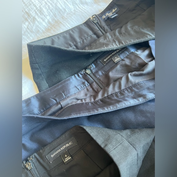 Pencil skirt trip bundle, size 4 (Banana Republic & Jcrew) - Picture 2 of 3